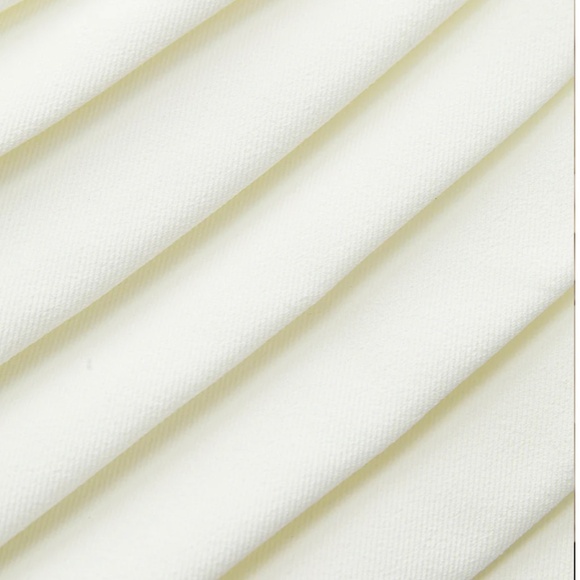 NWT Pleated Cuff Collar Tied Button Shirt - Picture 3 of 9